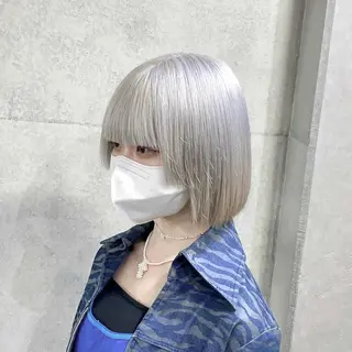 ショート カラー 髪質改善/ブリーチ /長山遼太郎のヘアスタイル