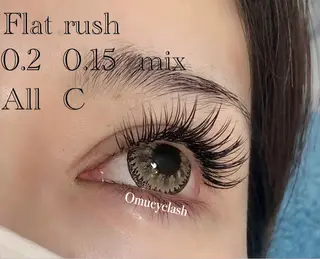 マツエク・マツパ 深夜も営業、国分寺駅 Omueyelashのマツエク・マツパデザイン