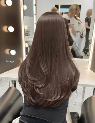 ロング カラー カラー特化🎀/ 艶カラー🫧似合わせのヘアスタイル