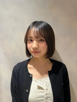 ミディアム mEg hair creation 新川崎所属・カラー/塚原里沙 川崎のヘアスタイル