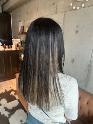ロング カラー 熊瀧 彩花のヘアスタイル