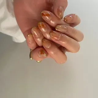 ネイル 《ニュアンスネイル》 risaのネイルデザイン