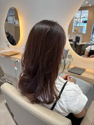 ロング カラー レイヤー/透明感/髪 質改善/メンズ/佐藤のヘアスタイル