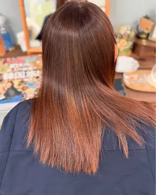 ミディアム bloomPremium所属・岡山美容院bloom HONOKAのヘアスタイル