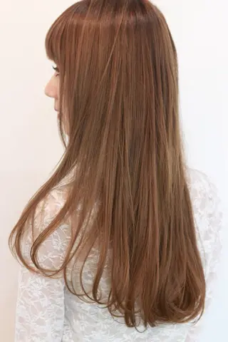 ロング カラー 大庭 千明のヘアスタイル