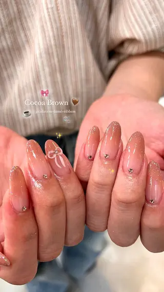 ネイル 🤎Two ERI🤎のネイルデザイン