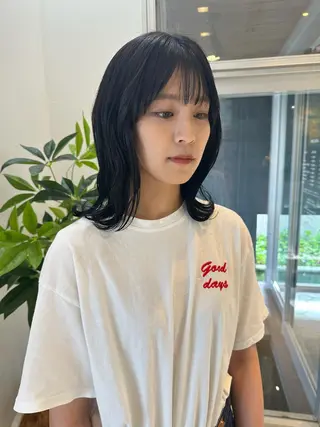 ミディアム カラー nambu-GARDEN所属・和泉海咲/ 艶髪💖大人可愛いのヘアスタイル