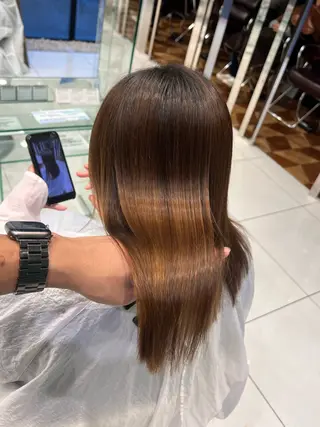 セミロング カラー NEW Open‼️ SOI サタクのヘアスタイル