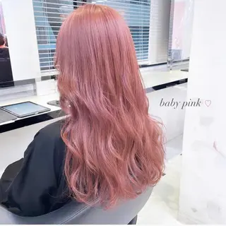 カラー RIKO👼🏻💓 韓国ガーリーのヘアスタイル