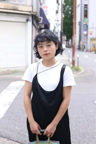 ショート パーマ ハイトーン/レイヤー /ウルフ⭐️永田⭐️のヘアスタイル