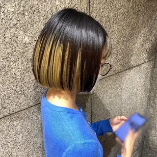 ショート unsarto poi所属・柳澤きょうこ/ボブ 髪質改善/ヘアセットのヘアスタイル