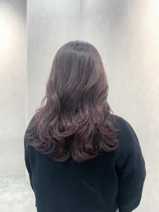 ミディアム カラー いなみね はるきのヘアスタイル