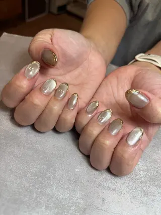 ネイル nail&eyelash mate所属・京都/東向日/桂 ayumiのネイルデザイン