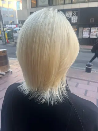 ミディアム 全レングスカット 特化🫧新井啓吾のヘアスタイル