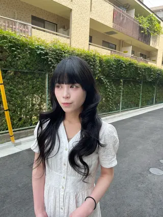 セミロング 透明感カラー🎨 磯部拓磨のヘアスタイル