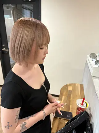 ショート ふわりhair💭 emo.中澤慶のヘアスタイル