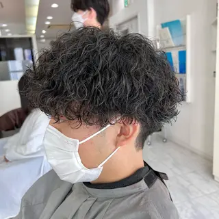 パーマ メンズ アグヘアーシータ所属・🤩メンズカット/ パーマ山本🤩のヘアスタイル