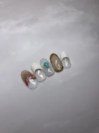 ネイル nail atelier new moon所属・森 貴子のネイルデザイン