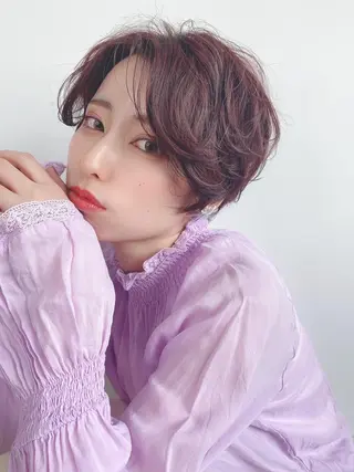 ショート カラー ⭐️Shelter by TOKYO⭐️のヘアスタイル