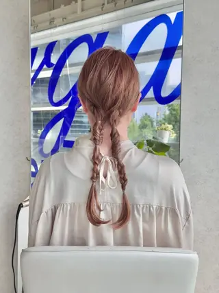 ロング ヘアアレンジ 瀬戸 さくらのヘアスタイル