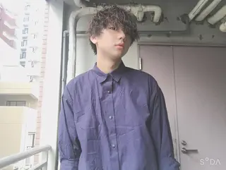 セミロング カラー パーマ メンズ ⚠️激安ブリーチで 後悔してる方へ⚠️のヘアスタイル