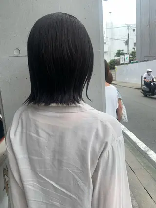 ミディアム ミディアムパーマ /癖毛パーマのヘアスタイル