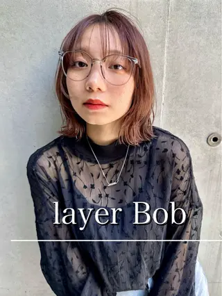 ミディアム ✨心斎橋髪質改善 ボブ鈴木佑弥✨のヘアスタイル