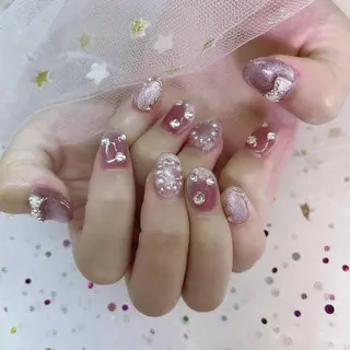 ネイル 🦋ネイルサロン ブラン🌈ゆりのネイルデザイン