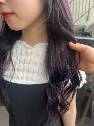 カラー 表参道/kozue/ 艶髪/髪質改善のヘアスタイル