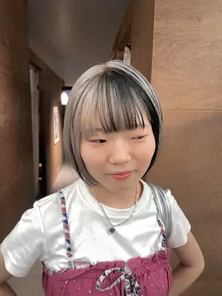 ミディアム カラー 関 京磨のヘアスタイル