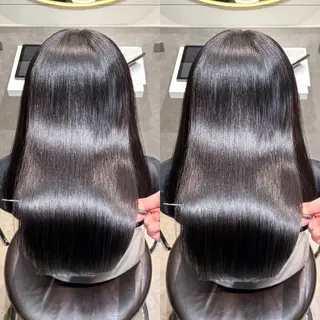 ロング カラー 髪質改善・縮毛矯正 支持率No.1/本木のヘアスタイル