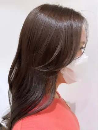 ロング 横浜/韓国風/ヘアメ /ユイナ🎀のヘアスタイル