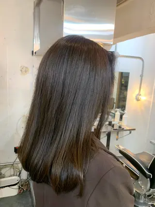 セミロング カラー kaze代官山 🪽kanameのヘアスタイル