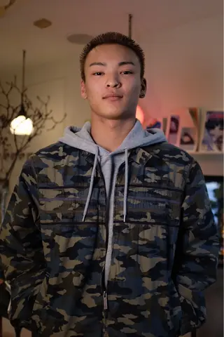 カラー メンズ RINKA 岡崎美容室のヘアスタイル