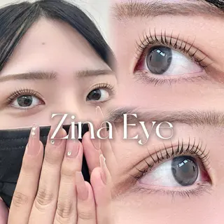 マツエク・マツパ Zina アリサのマツエク・マツパデザイン