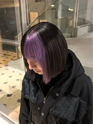 カラー RINA .のヘアスタイル