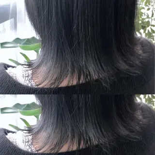 ミディアム カラー 💜 MINORI💜のヘアスタイル