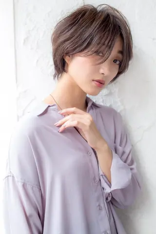 ショート カラー Lond re Maison.原宿のヘアスタイル