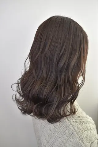 ミディアム カラー eclair.髪質改善&トリートメント所属・【艶髪、透明感】西村 有司のヘアスタイル