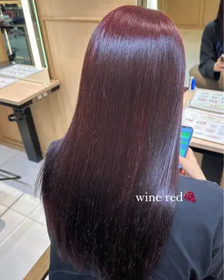 ロング カラー 🌷韓国風艶カラー Miku🌷のヘアスタイル