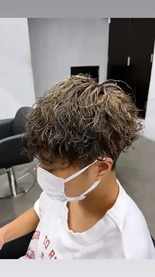 ショート パーマ メンズ メンズ支持率NO.1 マサキのヘアスタイル