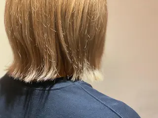 ミディアム カラー わかばやし ゆうこのヘアスタイル