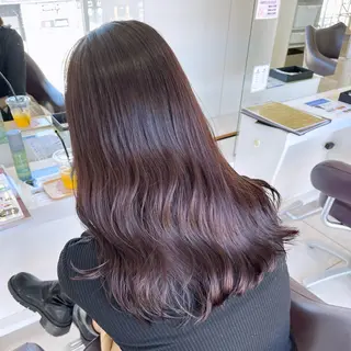 ミディアム カラー 赤みなしカラー/梅田 /レイヤー/IORIのヘアスタイル