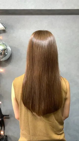 セミロング カラー chouette/ 根本優希のヘアスタイル