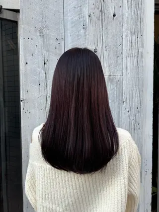 ロング ブリーチ予約率90% 以上✨森山陽向のヘアスタイル