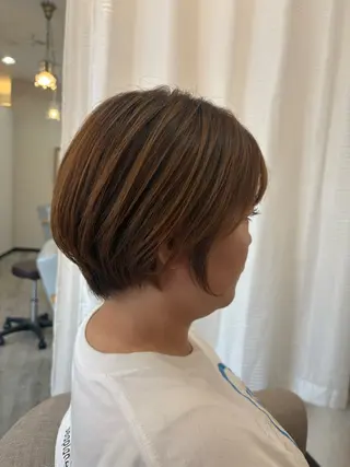 ショート 吉田 亜友莉のヘアスタイル