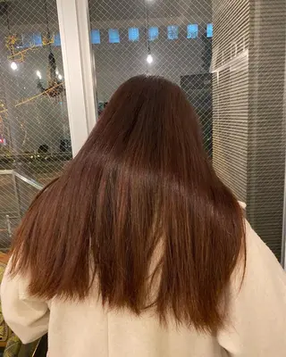 ロング カラー 西田辺/ タカスナオヤのヘアスタイル