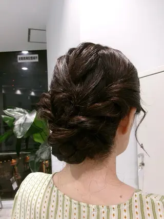 ロング ヘアアレンジ なりた るいのヘアスタイル