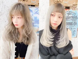 ロング カラー ヘアアレンジ VIM hairおもろまち店のヘアスタイル