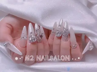 ネイル 長さだし専門店 M2　rikaのネイルデザイン